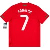 Fodboldtøj Portugal Ronaldo 7 2010 Hjemmebanetrøje Retro