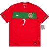 Fodboldtøj Portugal Ronaldo 7 2010 Hjemmebanetrøje Retro