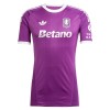 Fodboldtøj Aston Villa Målmandstrøje 2025-26 Lilla