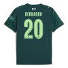 Fodboldtøj Manchester City Bernardo 20 4.trøje EA Sport 2025-26