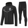 Inter Milan Trænings jacke Hoodie 2025-26 Sort