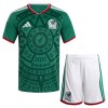 Fodboldsæt Mexico Hjemmebanetrøje VM 2026 TIL Børn
