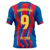 Fodboldtøj FC Barcelona Lewandowski 9 4.trøje 2025-26