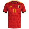Fodboldsæt Belgien Doku 11 Hjemmebanetrøje VM 2026 TIL Børn
