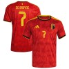 Fodboldtøj Belgien De Bruyne 7 Hjemmebanetrøje VM 2026