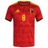 Fodboldtøj Belgien Tielemans 8 Hjemmebanetrøje VM 2026