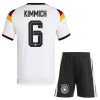 Fodboldsæt Tyskland Kimmich 6 Hjemmebanetrøje VM 2026 TIL Børn