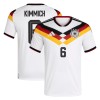 Fodboldtøj Tyskland Kimmich 6 Hjemmebanetrøje VM 2026