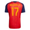 Fodboldtøj Spanien Williams JR 17 Hjemmebanetrøje VM 2026