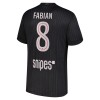 Fodboldtøj Paris Saint-Germain Fabian 8 4.trøje Jordan 2025-26