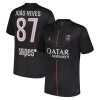Fodboldtøj Paris Saint-Germain Joao Neves 87 4.trøje Jordan 2025-26