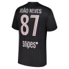 Fodboldtøj Paris Saint-Germain Joao Neves 87 4.trøje Jordan 2025-26