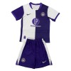 Fodboldsæt Toulouse Hjemmebanetrøje 2025-26 TIL Børn