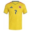 Fodboldtøj Colombia Luis Diaz 7 Hjemmebanetrøje VM 2026