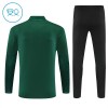 AC Milan Trænings Sweatshirt 2025-26 Kvart-Zip Grøn TIL Børn