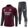 Arsenal Trænings Sweatshirt 2025-26 Kvart-Zip Rød