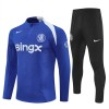 Chelsea Trænings Sweatshirt 2025-26 Kvart-Zip Blå