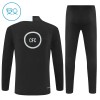 Chelsea Trænings Sweatshirt 2025-26 Kvart-Zip Sort TIL Børn