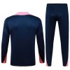 FC Barcelona Trænings Sweatshirt 2025-26 Kvart-Zip Blå