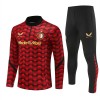 Feyenoord Rotterdam Trænings Sweatshirt 2025-26 Kvart-Zip Rød