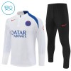 Paris Saint-Germain Trænings Sweatshirt 2025-26 Kvart-Zip Hvid TIL Børn