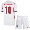 Fodboldsæt England Bellingham 10 Hjemmebanetrøje VM 2026 TIL Børn