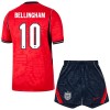 Fodboldsæt England Bellingham 10 Udebanetrøje VM 2026 TIL Børn