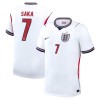 Fodboldtøj England Saka 7 Hjemmebanetrøje VM 2026