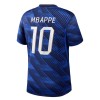 Fodboldtøj Frankrig Mbappé 10 Hjemmebanetrøje VM 2026