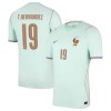 Fodboldtøj Frankrig Theo Hernandez 19 Udebanetrøje VM 2026