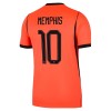 Fodboldtøj Holland Memphis 10 Hjemmebanetrøje VM 2026