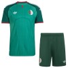Fodboldsæt Algeriet Udebanetrøje VM 2026 TIL Børn