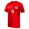 Fodboldtøj Canada Davies 19 Hjemmebanetrøje VM 2026