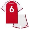 Fodboldsæt Arsenal Gabriel 6 Hjemmebanetrøje 2026-27 TIL Børn