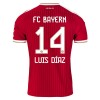 Fodboldsæt FC Bayern München Luis Diaz 14 Hjemmebanetrøje 2026-27 TIL Børn