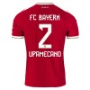 Fodboldtøj FC Bayern München Upamecano 2 Hjemmebanetrøje 2026-27