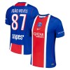 Fodboldtøj Paris Saint-Germain Joao Neves 87 Hjemmebanetrøje 2026-27