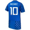 Fodboldtøj Kroatien Modrić 10 Udebanetrøje VM 2026