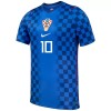 Fodboldtøj Kroatien Modrić 10 Udebanetrøje VM 2026