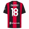 Fodboldtøj AC Milan Nkunku 18 Hjemmebanetrøje 2026-27