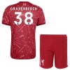 Fodboldsæt Liverpool Gravenberch 38 Hjemmebanetrøje 2026-27 TIL Børn