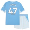 Fodboldsæt Manchester City Foden 47 Hjemmebanetrøje 2026-27 TIL Børn