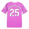 Fodboldtøj Manchester City Donnarumma 25 Målmandstrøje Udebanetrøje 2026-27 Pink