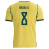 Fodboldtøj Brasilien Bruno Guimaraes 8 Hjemmebanetrøje VM 2026