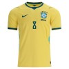 Fodboldtøj Brasilien Bruno Guimaraes 8 Hjemmebanetrøje VM 2026