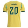 Fodboldtøj Brasilien Estevao 20 Hjemmebanetrøje VM 2026