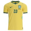 Fodboldtøj Brasilien Estevao 20 Hjemmebanetrøje VM 2026