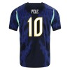 Fodboldtøj Brasilien Pele 10 Udebanetrøje VM 2026