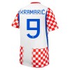 Fodboldtøj Kroatien Kramaric 9 Hjemmebanetrøje VM 2026