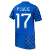 Fodboldtøj Kroatien P. Sucic 17 Udebanetrøje VM 2026